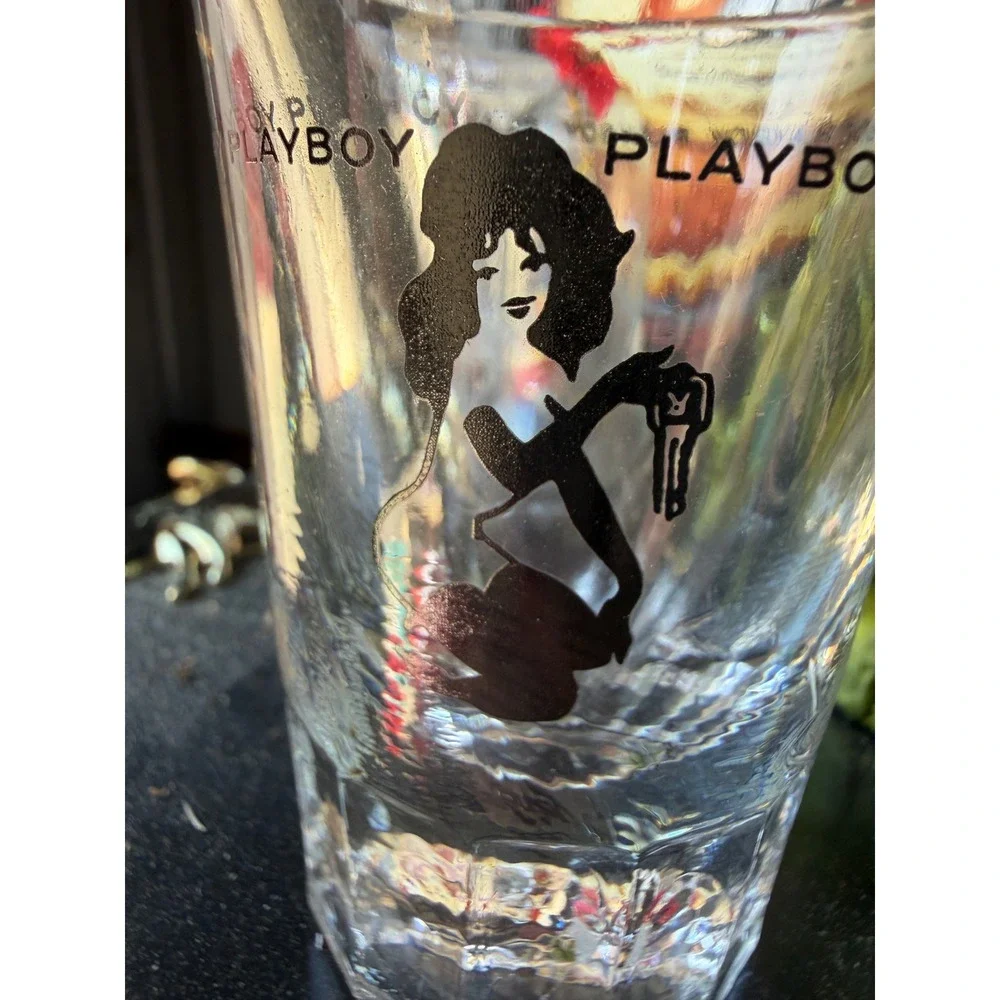 Vintage Playboy Shot Glass from the Lake Geneva Playboy Club‎